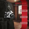 2D Flat Motorcycle Fishing Reel Drum Boots Keychain Lovely Bag Pendant Great Party Favor Gift for Close Friends