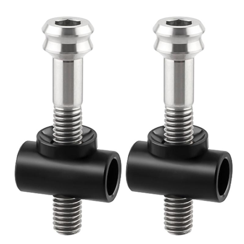 Bicycles Seatpost Fastening Screw Titaniums Alloy Seatpost Screw 5x30/40mm Cycling Seatpost Fixed Bolts Round Head Screw