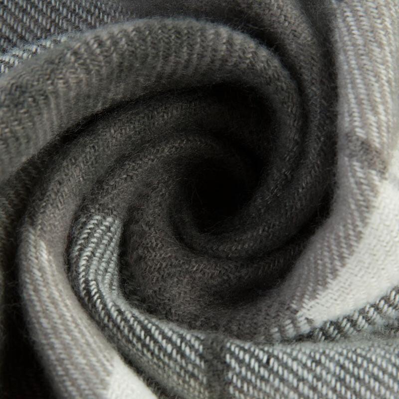 Hengyuanxiang Men's Winter Plaid Scarf