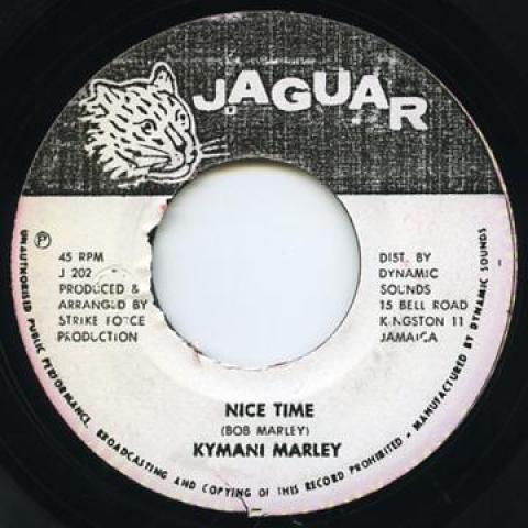 

7inch Record KYMANI MARLEY / MAFIA & FLUXY, AGGR - Nice Time J202 Jaguar 1994 Jamaica Reggae, Ska & Dub Used