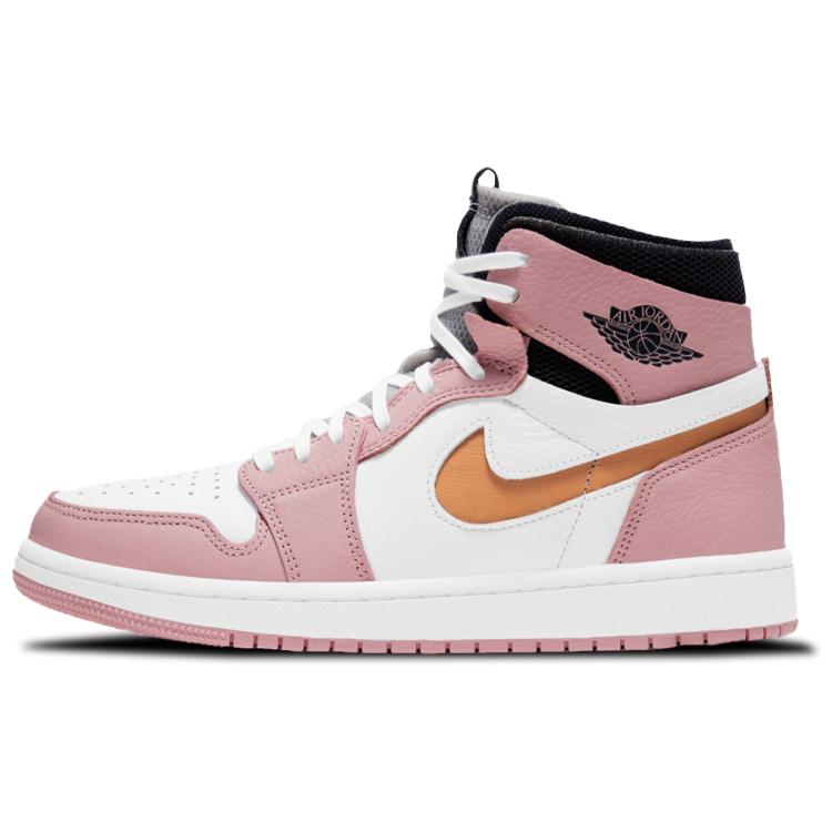 Nauji Jordan 1 High Zoom Air CMFT 'Pink Glaze Cactus Flower' moteriški CT0979-601