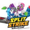 Akedo - Ultimate Arcade Warriors Battle Giants Mini Battle Action Figure Ready, Fight, Split Strike - Drillborg V Alphawolf