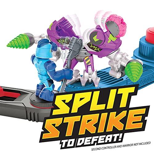 Akedo - Ultimate Arcade Warriors Battle Giants Mini Battle Action Figure Ready, Fight, Split Strike - Drillborg V Alphawolf