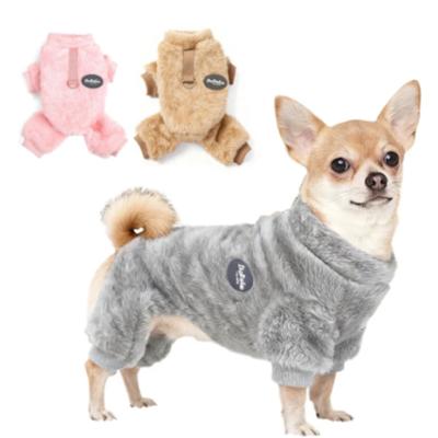 Dog Sweaters for Small Dogs Winter Pet Clothes Boy Girl Fleece Puppy Pajamas Doggie Outfits for Chihuahua Yorkie Cat Apparel