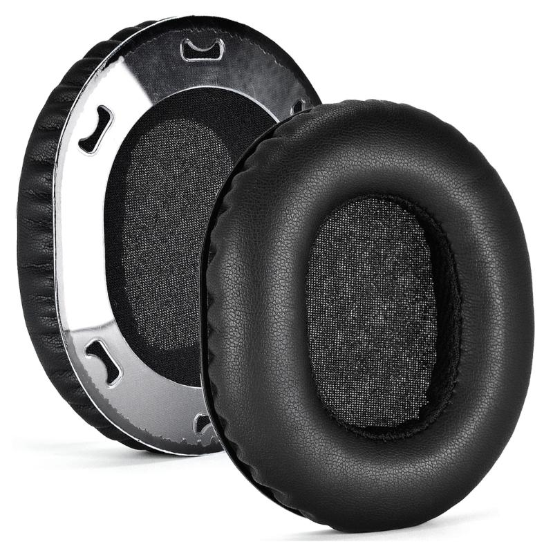 2xDurable Protein Ear Pads for ATH-M70X Headphone Sleeves Earmuff Easily Replaced Ear Pads Sleeves Cover Headband
