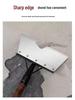 Manganese Steel Multi-Use Shovel: Saw Blade, Manure & Snow Removal, Aquaculture, Reinforced for Agriculture