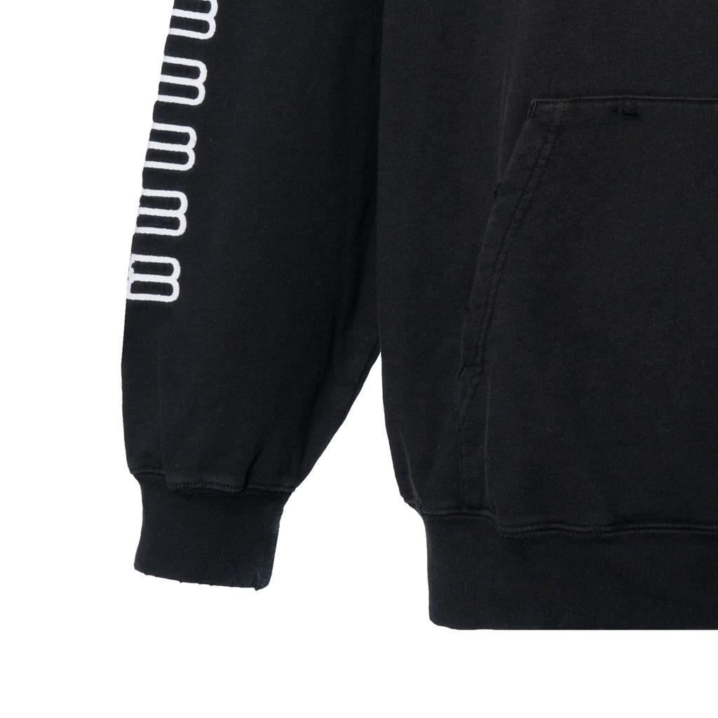 Balenciaga BB Paris Icon Medium Fit Hoodie 'Black White' Men's 570811TMVG69034