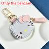 Hello Kitty Bag Charm With Artificial Leather Keychain For Kids And Teens Accessories