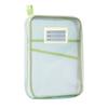 Mesh Pouch Bag File Bag A4 Zipper with Handle Document Organizer