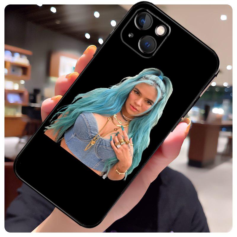 KAROL G Case For iPhone 17 Pro Max 15 14 13 11 12 16 Pro Max mini 15 16 Plus 16e 17 Air Phone Cover