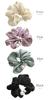 VINGTAINE Shiny Scrunchie with Pearl and a Cute Gift for Elegant and Casual Simple Design Stone, Adults, (HS-178-MI)