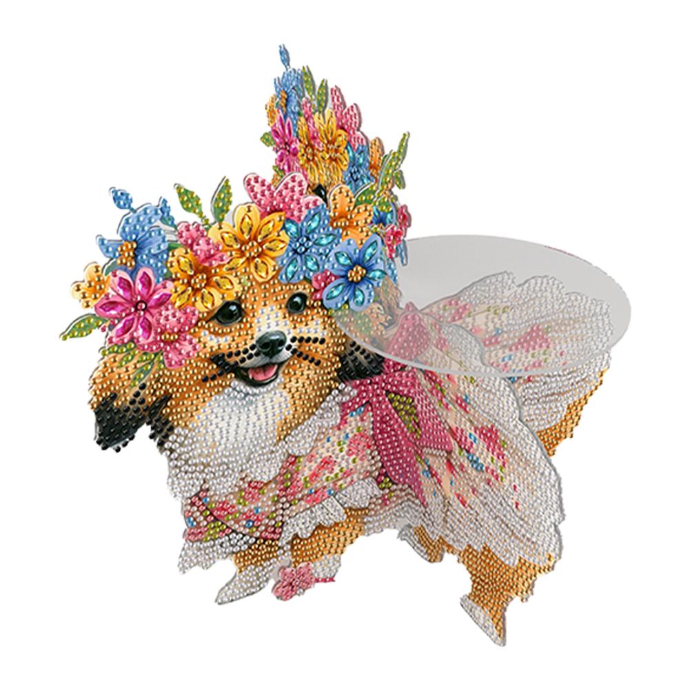 

Acrylic Diamond Painting Plant Corner Stand Diamond Painting Potted Plant Holder Rack Home Decor
