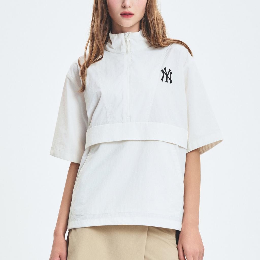 New MLB T Shirts Men's White 3AWJB0553-50IVS