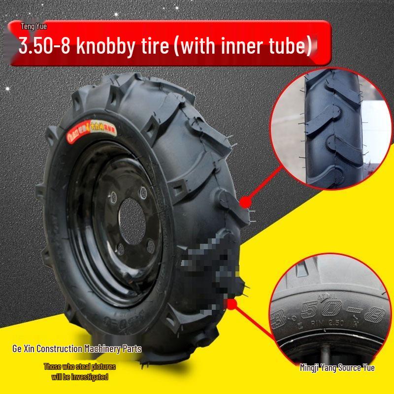 

3.50-8 Herringbone Inflatable Tire for Electric Tricycle or Gray Hopper Truck 350-8 Mountain Tire Outer Tire
