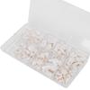 200pcs Practice Training False Hand Nail Tip Novice DIY False Fake Nail Manicure ToolWhite