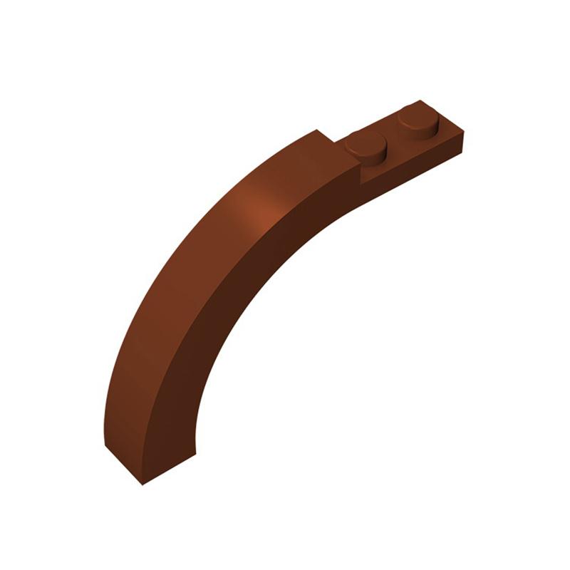 

6060 15967 30935 Arch 1 x 6 x 3 1/3 Curved Top Bricks Collections Modular Toy For Technical MOC Building Blocks Compatible коричневый