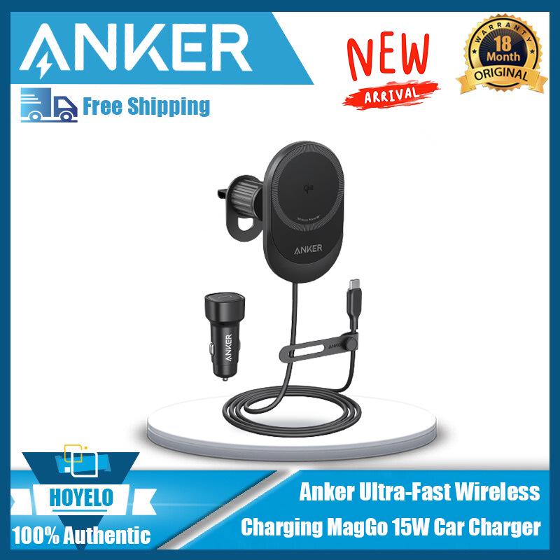 

Anker Magnetic Wireless Car Mount for iPhone 12-15 With Mount