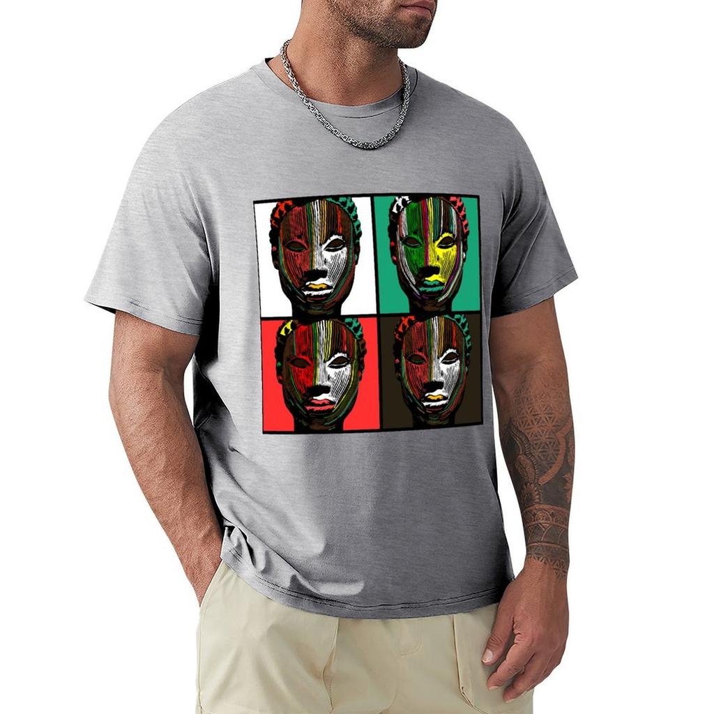 Oni X Four Tričko Volná trička Anime oblečení Oversized tričko Oversized grafické tričko Anime trička Pánská