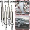 4PCS Diesel Heater Nickel Plating Glow Plugs For Dacia Duster HM 2017 2018 - 2024 1.5DCi 110655687R 8200682592