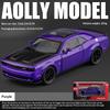 1/32 Dodge Challenger SRT Car Model Alloy Die-cast Simulation Hellcat Muscle Sports Car Model Boy Toy Car Holiday Birthday Gift