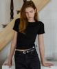 LETTER FROM MOON Letters Always T-Shirt (Black)
