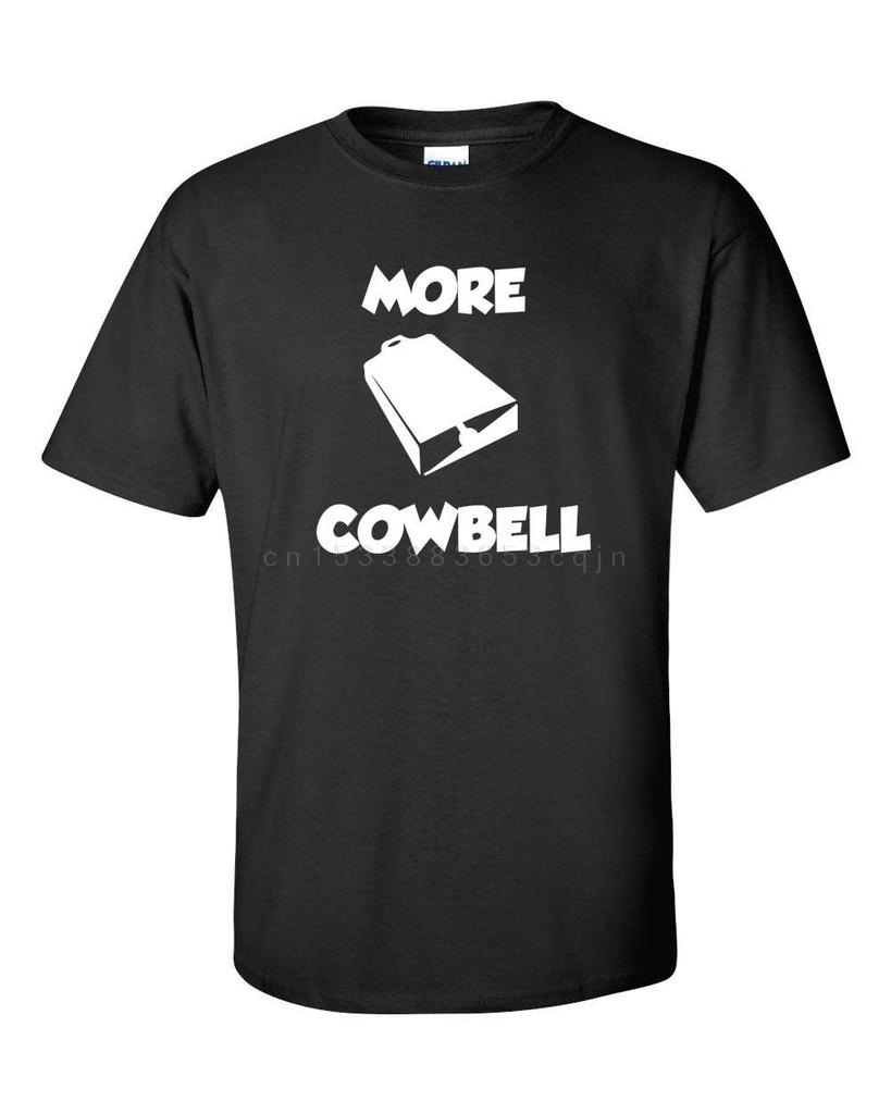 Christopher Walken Snl More Cowbell Skit Funny Cow Bell Mens Tee Shirt 214