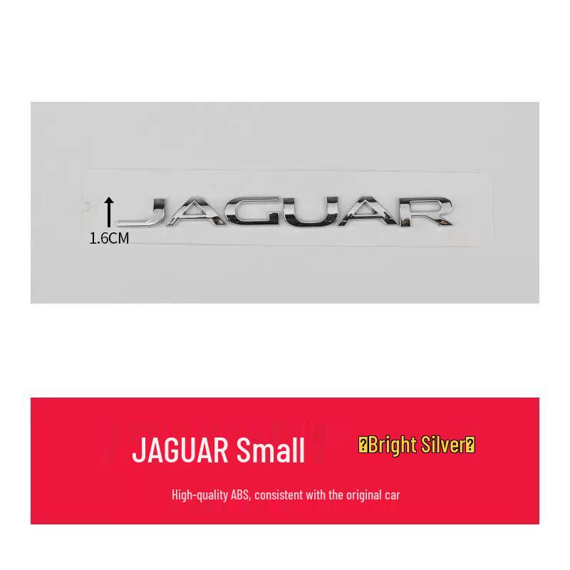 Jaguar XJ XF F-TYPE Rear Emblem Stickers