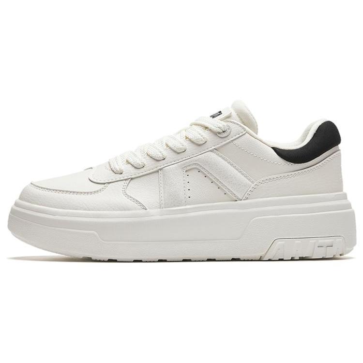 

Новая коллекция Anta Life Износостойкие низкие кеды для скейтборда Женские Белые Черные 122348071-5 38