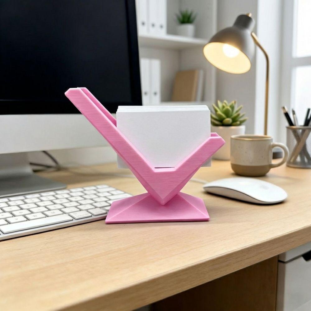 Plastic Card Display Holder Card Case Name Card Organizer Simple Desktop Storage Rack  School