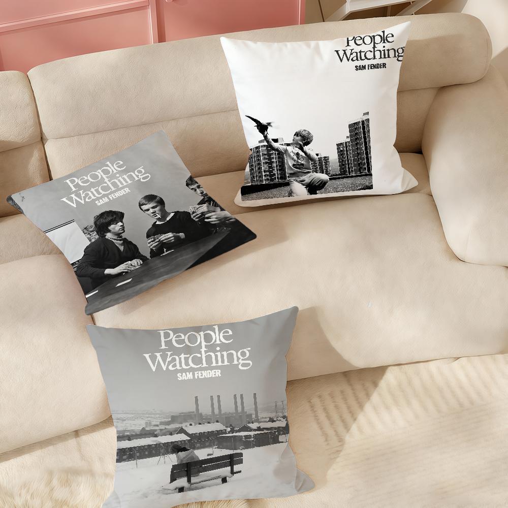 Singer SSam Fender Pillow Case Suitable For Bedrooms Living Rooms Cars Home Decoration