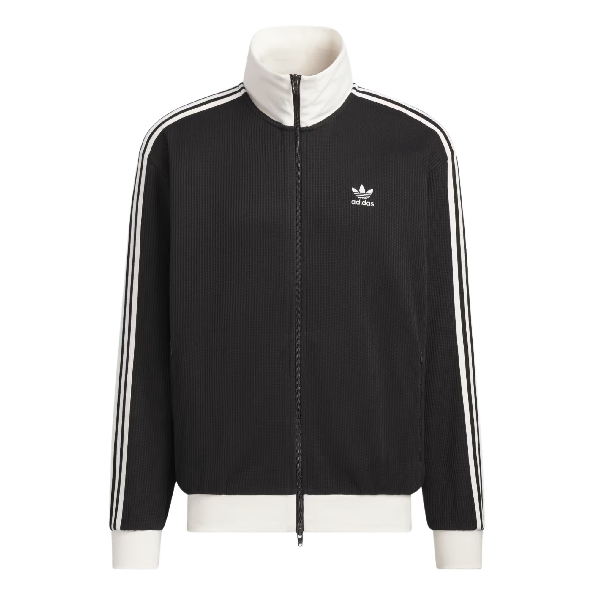 Adidas Originals Waffle Series Classic Sport Stripe Casual Comfortable Daily Long Sleeve Jacket Unisex jackets KQ6863 L