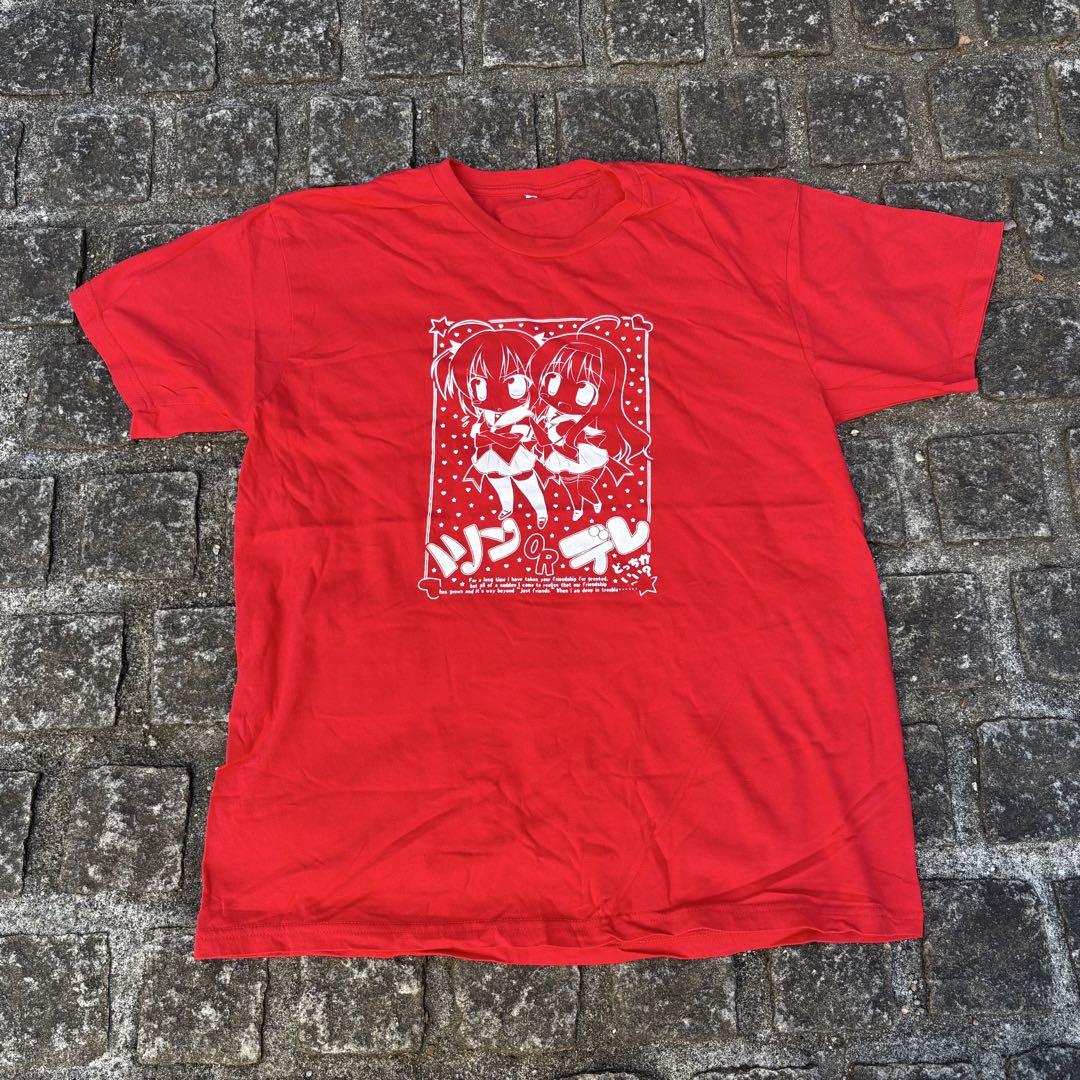 

[USED] One-of-a-kind Tsun or Dere Beautiful Girl Manga T-shirt