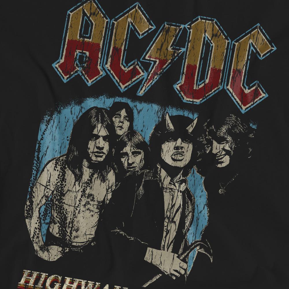 AC/DC Unisex Adult Highway World Tour 79 T-Shirt
