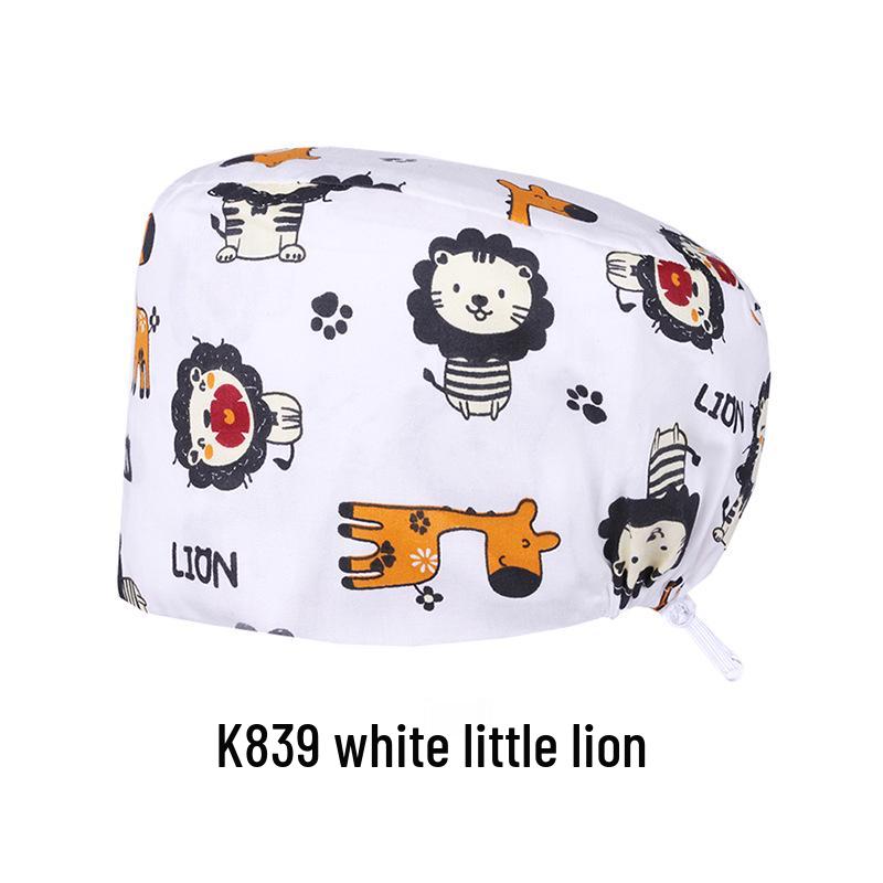 Oddychający Czysta Bawełna Czepek Chirurgiczny dla Lekarzy i Pielęgniarek