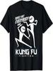 Funny Music Lyrics Sarcastic Kung Fu Graphic Unisex 70's Movie T-Shirt