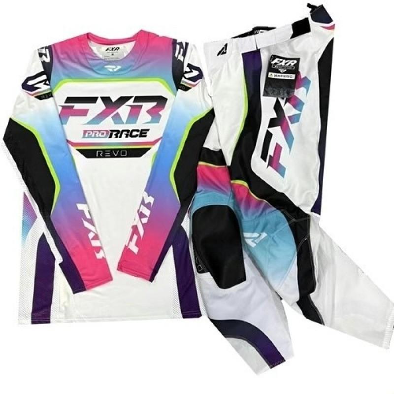 Men Women Mountain Bike Downhill Jersey Set Breathable Quick Dry Cycling Apparel Riding