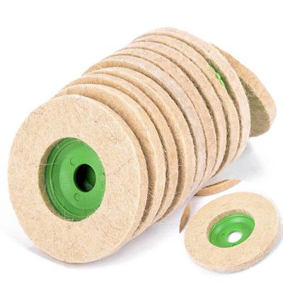 Pad Angle Wool Wheel Hole Polishing Grinding Wheel Grinder Polishing Wheels Wool Felt Angle Grinder Available