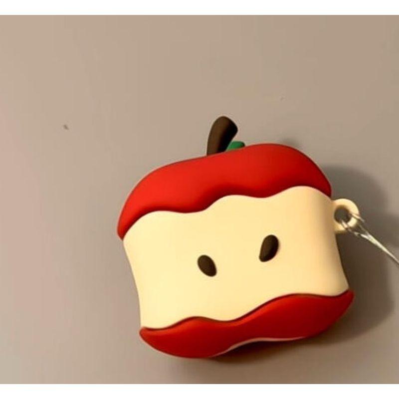 

Cute Apple Pendant Airpods4 Earphone Sleeves Airpodspro Second Generation Earphone Case Airpods3 Apple Airpods Pro Single shell [without pendant]]