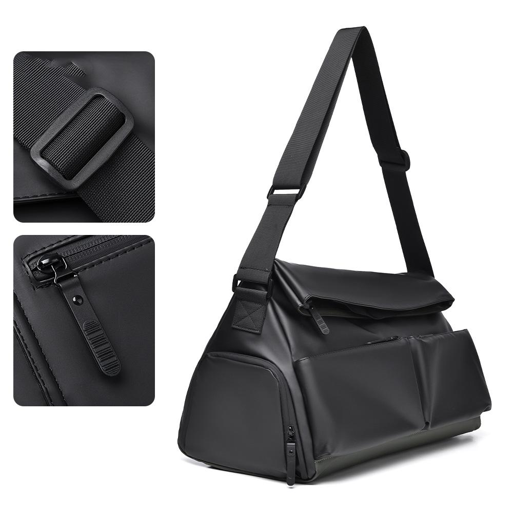 New Travel Fitness Bag for Both Men and Women, Large Capacity Dry Wet Separation, Expandable and Durable Oxford Shoulder Bag