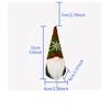 3pcs Christmas Gnomes Plush Santa Doll Knitted Fabric Xmas Tree Hanging Ornaments Gonk Dwarf Elf Decoration Gifts New Year