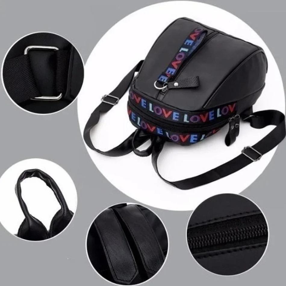 1Pcs Mini Men's Backpack Fashion Small Black Shoulder School Bag for Man Canvas Designer Waterproof Sports Travel Male Backpacks