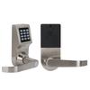 Induction Electronic Password Lock Smart Digital Door Lock with IC Card Codes and Key Unlocking Security Entry