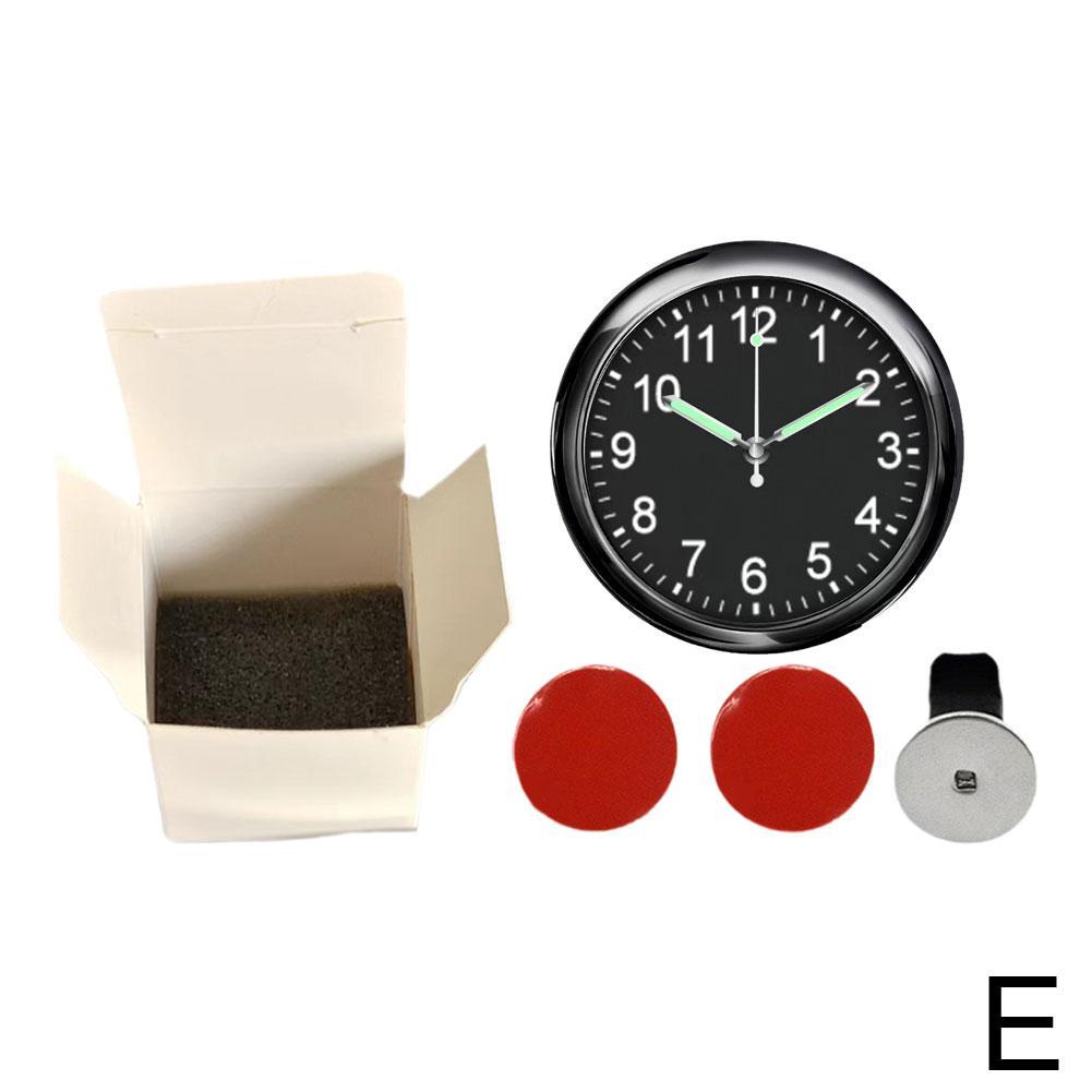 Mini hodinky do auta Quartz hodiny elektronické hodiny vodotěsné auto palubní deska v motocyklu hodiny auto hodiny hodinky kolo auto ozdoba