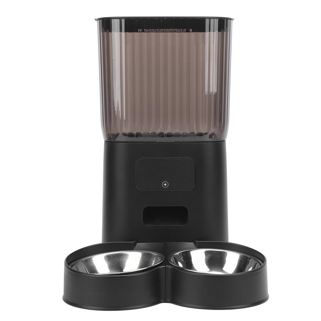 Automatic Cat Feeder Remote Control Timed Auto Pet Feeder Portion Control Smart Cat Food Dispenser for Home