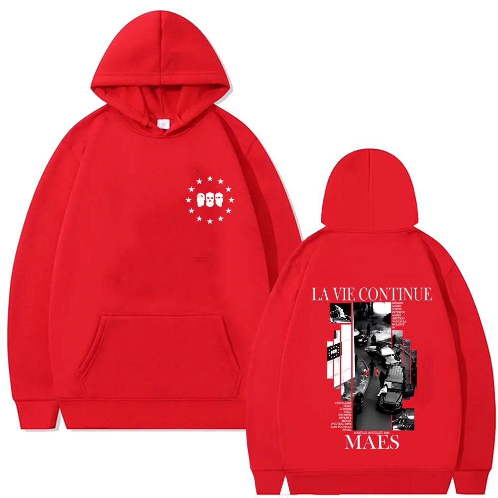 Continue Album Graphic Hoodie Men Women Hip Hop Fashion Pop Music Streetwear Men's Casual Pullover Hoodies