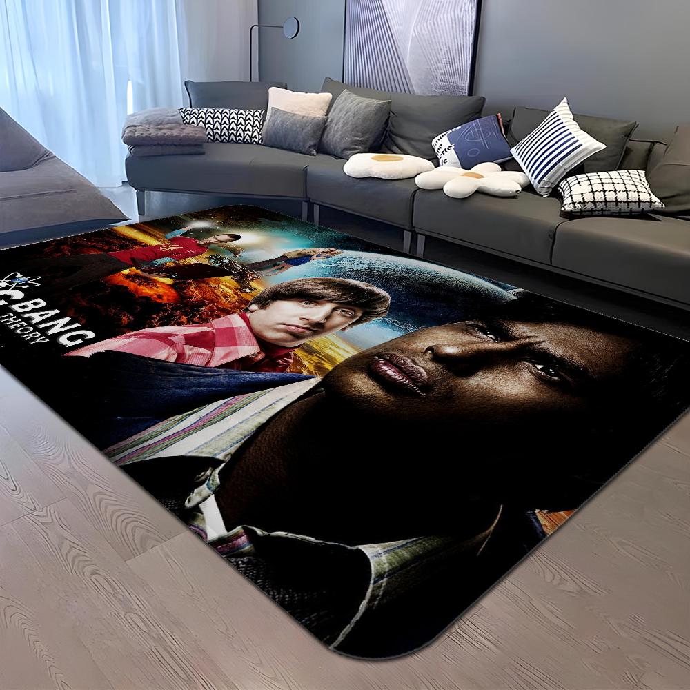 The Big Bang Theory Bathroom Mat Retro Multiple Choice Living Room Kitchen Rug Non-Slip Bedside Mats