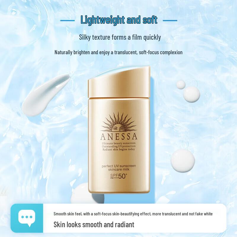 Shiseido Anessa Perfect UV Sunscreen Skincare Milk