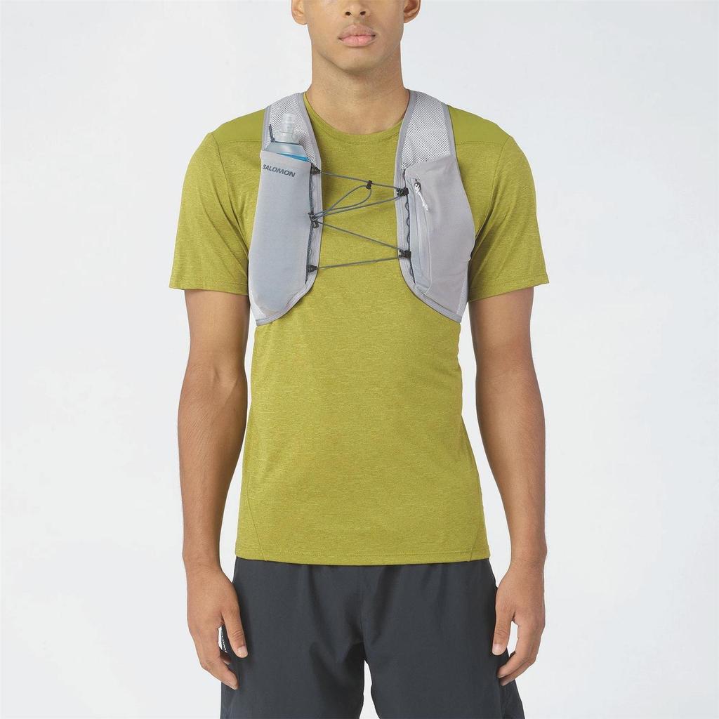 SALOMON Unisex Felnőtt Aktív Bőr Futó 4L Hidratációs Mellény