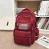 Schoolbag Korean version backpack large capacity junior high school quality schoolbag strong durable versatile leisure travel backpack