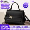 Womens PU Crossbody Bag Minimalist Urban Style Shoulder Handbag Daily Commute Black